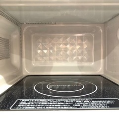 ★中古品　アイリスオーヤマ　2017年製　電子レンジの画像