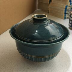 100円『陽月』御碗 茶碗 小鉢 蓋付 陶器 骨董？アンティーク...