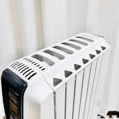 デロンギ DeLonghi QSD0712-MB オイルヒーター 3～8畳 ドラゴンデジタルスマート 1200Wの画像