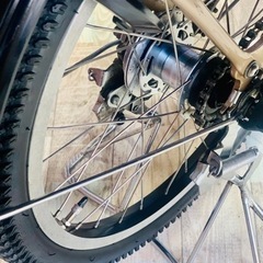 D専用です33D電動自転車M49M/長生き8アンペア/一年保証/新品タイヤ/ﾌﾞﾘｼﾞｽﾄﾝの画像