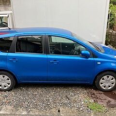 日産ニッサン ノート 15X FF パシフィックブルー H20年 走行68.000kmの画像