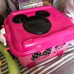 急ぎ！可愛いミニーの収納ケース