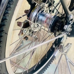 専用ですD34D電動自転車M51M/長生き8アンペア/一年保証/新品タイヤ/ﾌﾞﾘｼﾞｽﾄﾝの画像