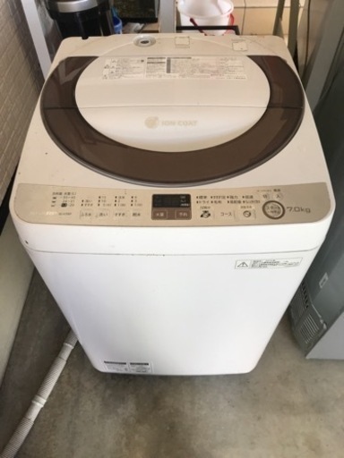 SHARP2014年製洗濯機7キロ