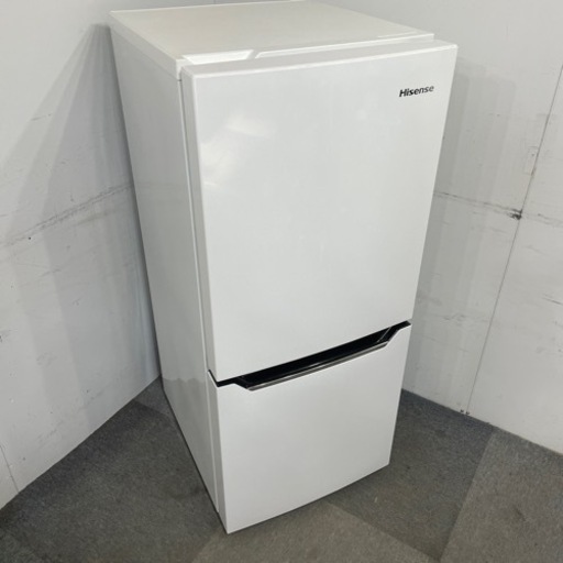 ハイセンス2ドア冷蔵庫/130L/2ドア冷凍冷蔵庫/HR-D1301/人気のホワイトカラー(白色)/2014年製/ボトムフリーザー型/2ドア/新生活/一人暮らし/単身用/引出し冷凍庫/福岡/直接引取り/自社便配送可/古い家電引取り可/糸島市/食料保存/備蓄/ストッカー