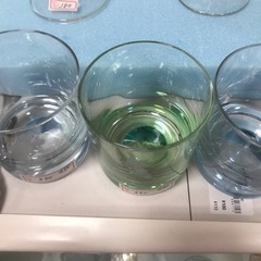 ガラスコップ