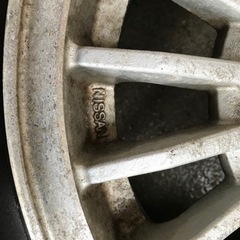 スカイライン ジャパン 純正ホイールの画像