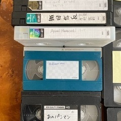 ビデオテープ　VHS 15本セットの画像