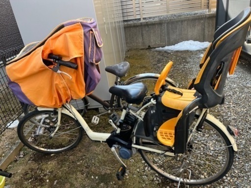 電動自転車 Panasonic ギュット 3人乗り 子供乗せ