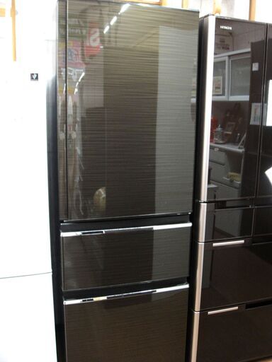 三菱 MITSUBISHI 365L 冷蔵庫 MR-CX37F-BR 2020年製   １４３