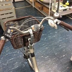 Panasonic　パナソニック　ビビライフ電動アシスト自転車　チタンシルバーの画像