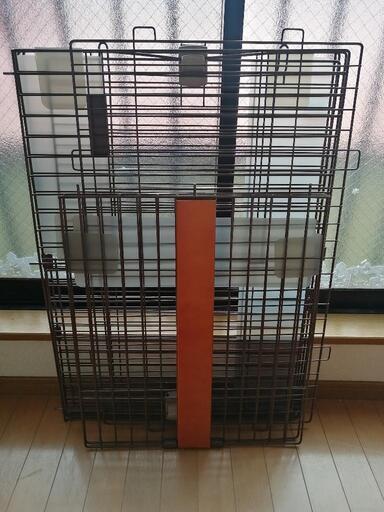 猫ゲージ、トイレ、クッション