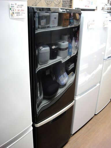 93 Panasonic パナソニック 168L 冷蔵庫 NR-B176WX 2014年製   １４３