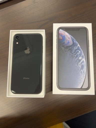 携帯電話 iPhone XR BLACK 64GB
