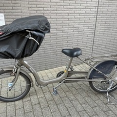 【電動機能なし】子供乗せ自転車(前チャイルドシート)　ふらっか〜...