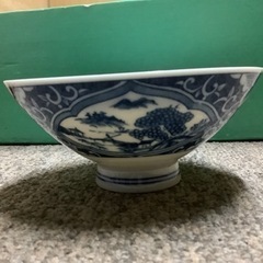 昭和　新品未使用　美濃　茶碗の画像