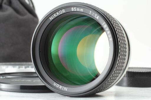 【超美品】Nikon AiS NIKKOR 85mm F/1.4 レンズ