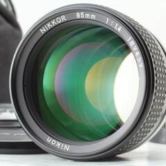 【超美品】Nikon AiS NIKKOR 85mm F/1.4 レンズ