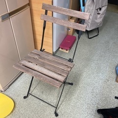 IKEAのガーデンチェア（引き渡し先決まりました）