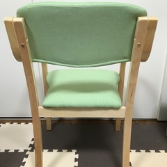 未使用の椅子　イス　いす　グリーンの画像