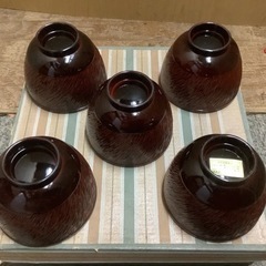 新品未使用　お椀　5コセットの画像