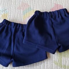保育園指定制服ズボン2点セットの画像