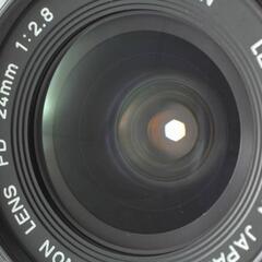 【美品】Canon New FD NFD 24mm f/2.8 レンズの画像