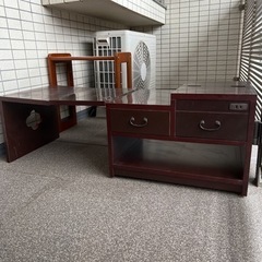 アンティーク　フロア　デスク　antique Japanese floor desk