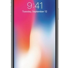 iPhoneX(スペースグレイ) 64GB 中古品