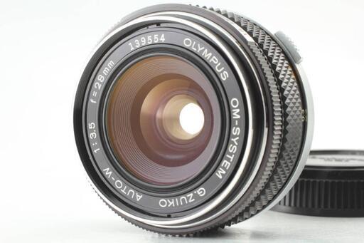 【良品】オリンパス OM ZUIKO AUTO-W 28mm F3.5 レンズ