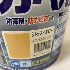 アサヒペン　水性シリコンアクリル外かべ用　3kg　シトラスイエローの画像