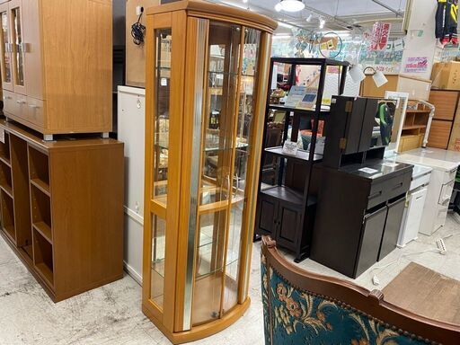 【愛品館 江戸川店】ファニテリア・マキ 飾り棚 ID:155-018477-007