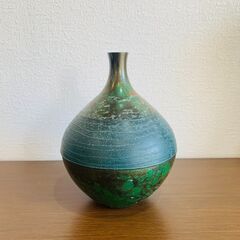 花瓶⑥ 壺形 フラワーベース 花器 生け花