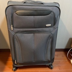 【引き取り先決定】ソフトカバースーツケース【72×45 】無料で...