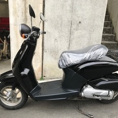 【売約済】高品質車両！人気スクーター　トゥデイ　ブラックの画像