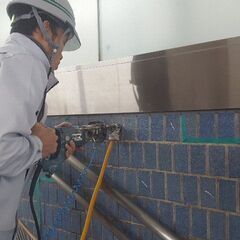 【※未経験・超積極採用！※】タイル工事作業員の募集　横浜〜都内のマンションが中心です。の画像
