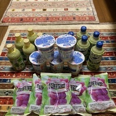 カップヌードル　蒟蒻畑　綾鷹抹茶ラテ　BOSS抹茶ラテ