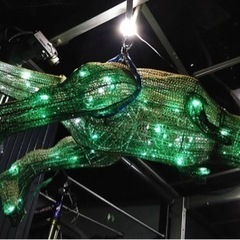 ティラノサウルス 恐竜 LED イルミネーション クリスマス