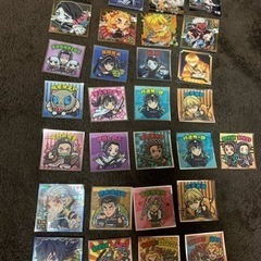 鬼滅の刃　ビックリマン　ウエハース　レンチキュラーカード　シール...