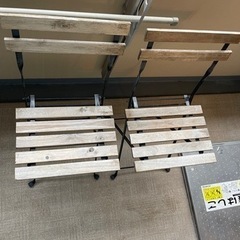 IKEA イケア TARNO テルノー 折りたたみ式チェア2脚 の画像