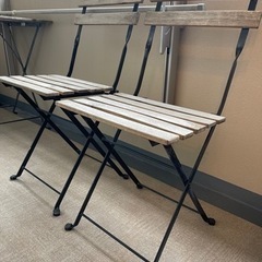 IKEA イケア TARNO テルノー 折りたたみ式チェア2脚 の画像