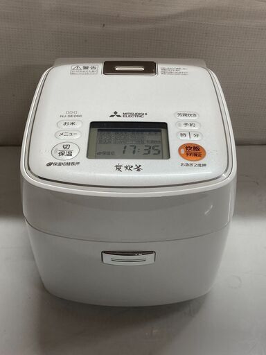 三菱　炭炊釜　IH炊飯ジャー　NJ-SE066　3.5合炊き　2015年製