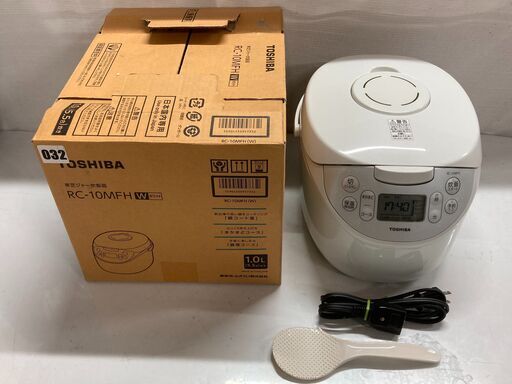 東芝　マイコン炊飯ジャー　RC-10MFH　5.5合炊き　2019年製