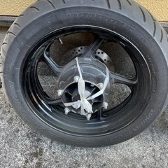 ゼファー　400 ホイール　足周り　17インチ　タイヤ