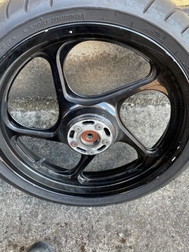 ゼファー　400 ホイール　足周り　17インチ　タイヤ