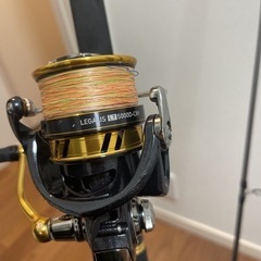 本日まで値下げ！【6点セット】ダイワ レガリス5000 ジグキャスター97mh たも網540 など【釣具】の画像
