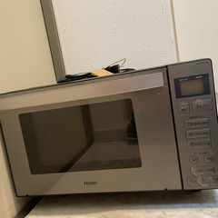 【美品・2019年製】ハイアール　フラット電子レンジ