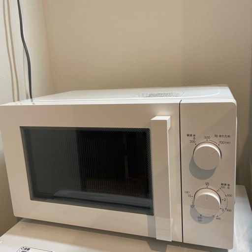 新しく綺麗な電子レンジ