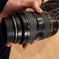 [中古]カメラのレンズ2種類(EFマウント)