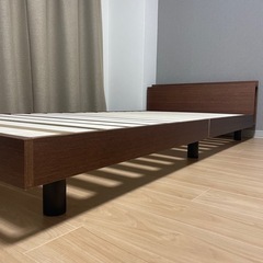 シンプルすのこベッドの画像